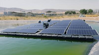  با تدبیر و پیگیری شرکت توزیع برق مازندران؛ آغاز احداث نخستین نیروگاه خورشیدی شناور کشور در مازندران