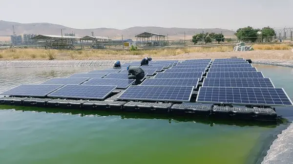 با تدبیر و پیگیری شرکت توزیع برق مازندران؛ آغاز احداث نخستین نیروگاه خورشیدی شناور کشور در مازندران