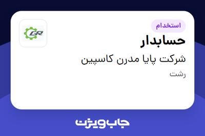 استخدام حسابدار در شرکت پایا مدرن کاسپین