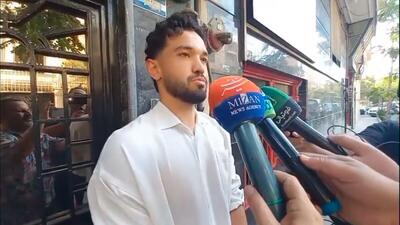 ویدیو| بازیکن جدید پرسپولیس: خدا را شکر که این انتقال انجام شد