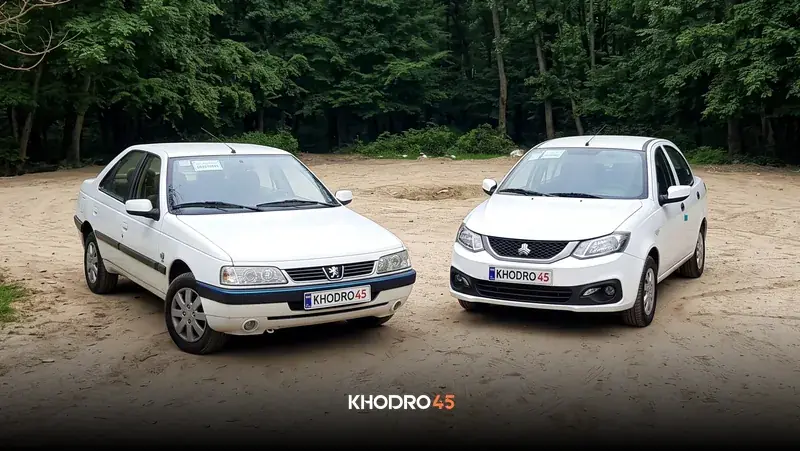 مقایسه پژو ۴۰۵ با ساینا؛ سدانهای اقتصادی ایران خودرو و سایپا