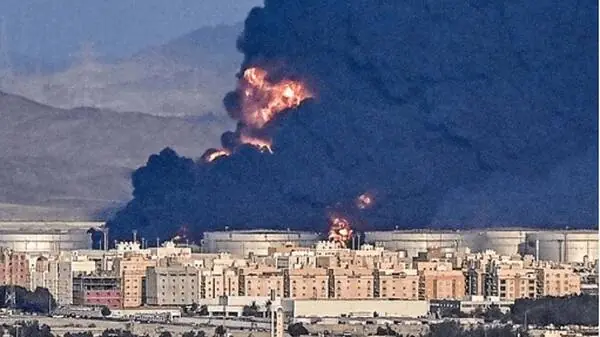 ماهوارههای ناسا سوختگی آرامکو را لو دادند+ عکس
