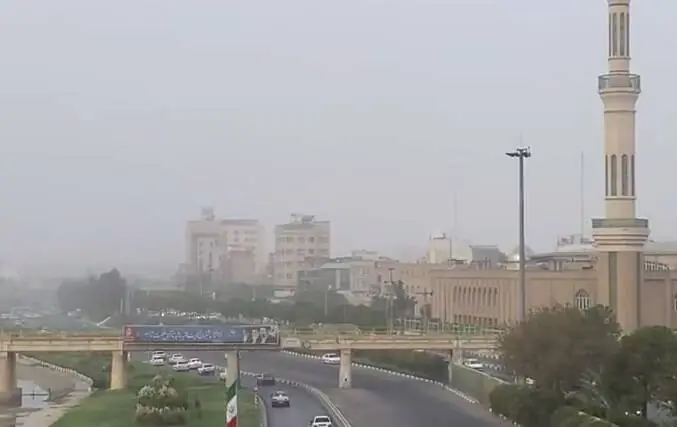 فیلم/ گرد و غبار نفس قم را گرفت