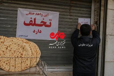 تعطیلی نانوایی گرانفروش در یاسوج؛ پروانه کسب ۶ ماه تعلیق شد