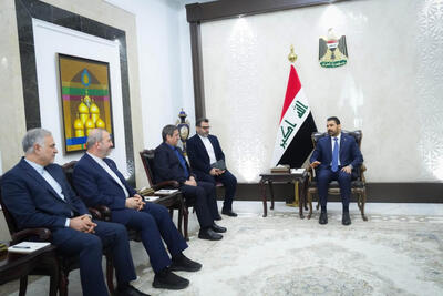 دیدار همتی با نخستوزیر عراق