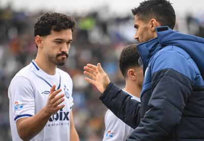 دانیال ایری و اولین حضور در تمرینات پرسپولیس / عکس - پارس فوتبال