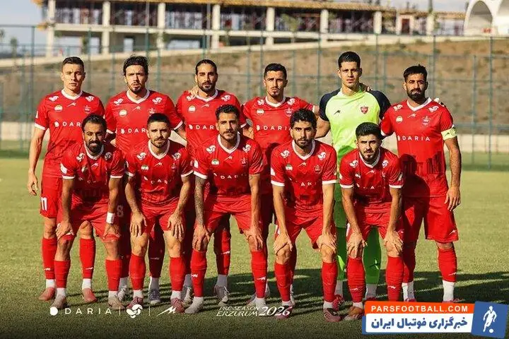  تصویر حضور اوستون اورونوف در تمرینات پرسپولیس