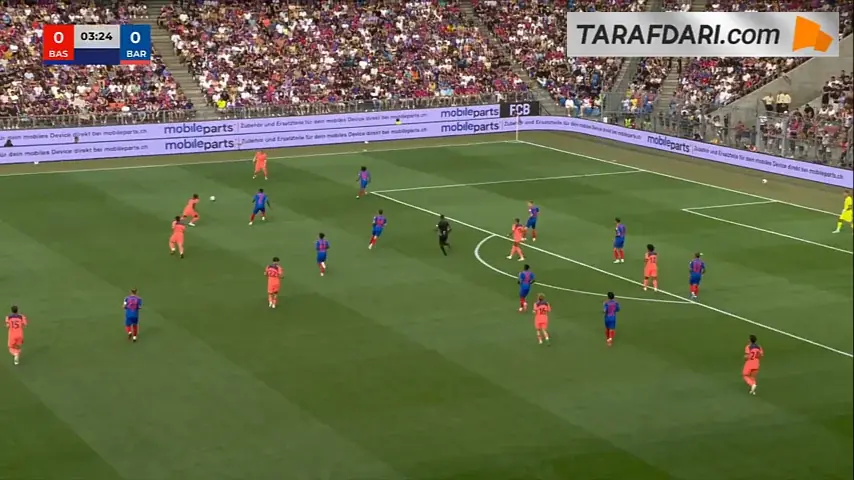 خلاصه بازی بازل 2-5 بارسلونا (دوستانه باشگاهی - 2026) - پارس فوتبال