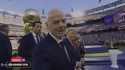 ویدیوی داور وسط از فینال جام جهانی ۲۰۲۶ منتشر شد/ از صحنه جنجالی بازی تا مدال دادن ترامپ! - پارس فوتبال