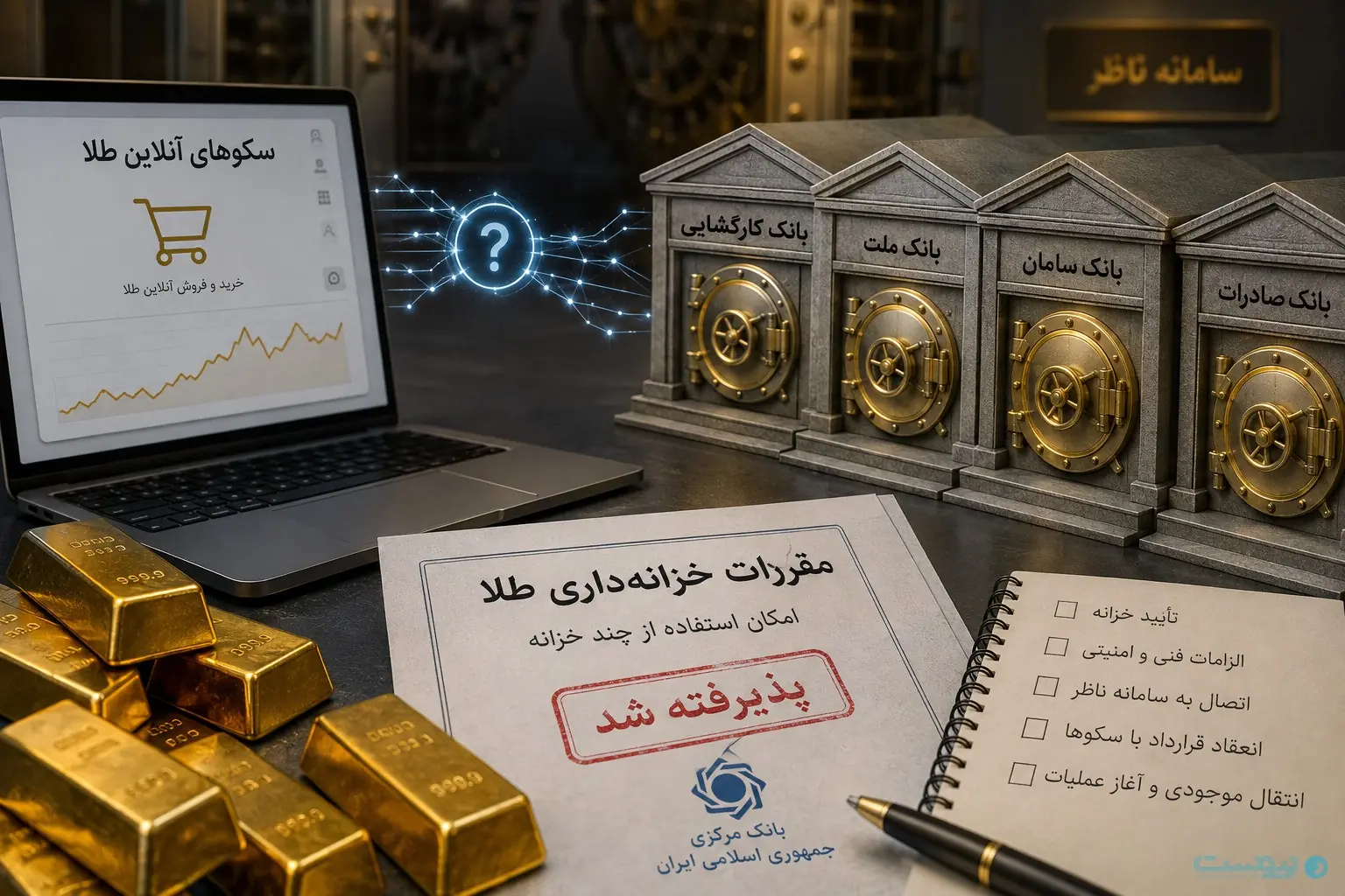 چند خزانه، یک واقعیت: انحصار بازار آنلاین طلا تمام نشده است - پیوست