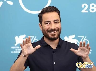 لباس و پرچم خاص نوید محمدزاده که جنجالی شد + عکس