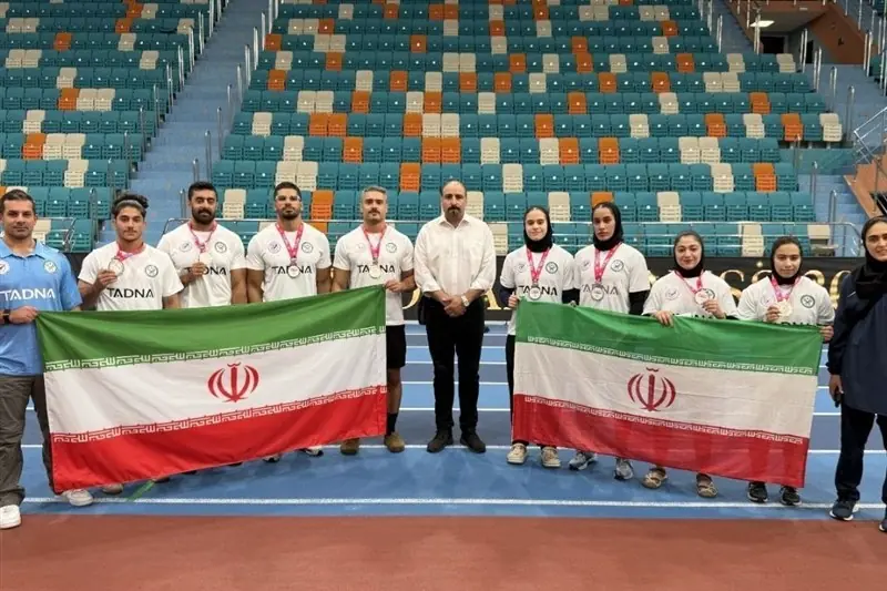 تیم ملی فانکشنال فیتنس ایران نایب قهرمان شد