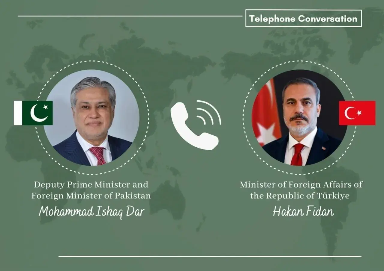  رایزنی تلفنی وزیران خارجه پاکستان و ترکیه درباره تحولات منطقه