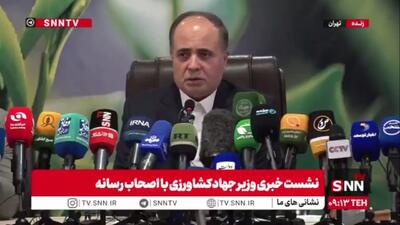 وزیر جهادکشاورزی: به خاطر محاصره دریایی، جنگ با شدت ادامه دارد/ امنیت غذایی کشور مثل یک ساعت منظم دارد کار میکند