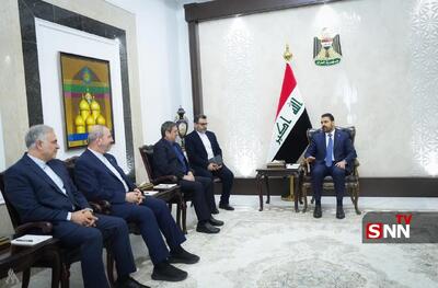 دیدار همتی با نخستوزیر عراق