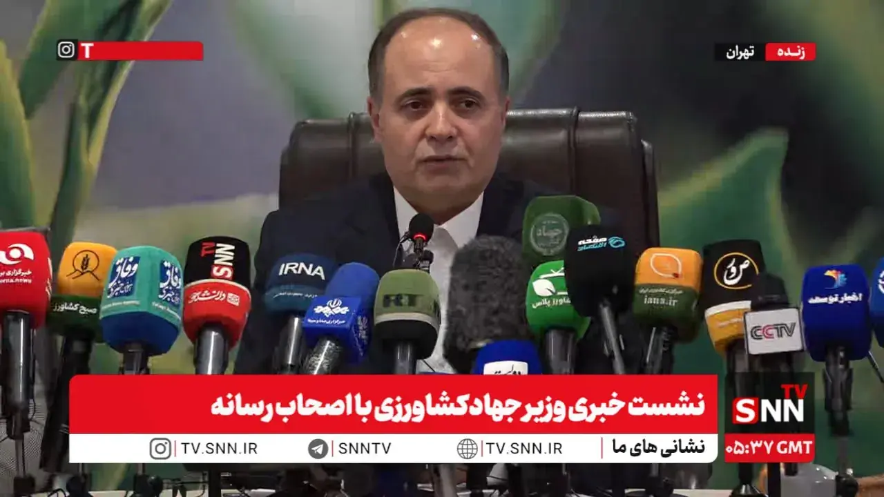 وزیر جهادکشاورزی: به خاطر محاصره دریایی، جنگ با شدت ادامه دارد/ در تامین مواد غذایی هیچ مشکلی نداریم + فیلم + فیلم