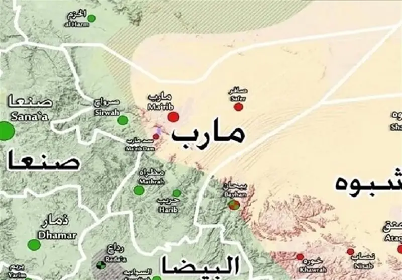حمله موشکی و پهپادی یمن به مواضع مزدوران سعودی در مأرب و المخا - تسنیم