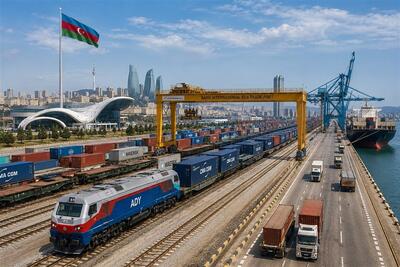 رکوردشکنی باکو در ترانزیت کالا؛ ثبت رکورد 9.1 میلیون تنی - تسنیم