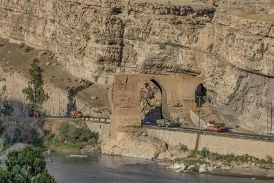 آغاز مرمت پل تاریخی پلدختر - تسنیم