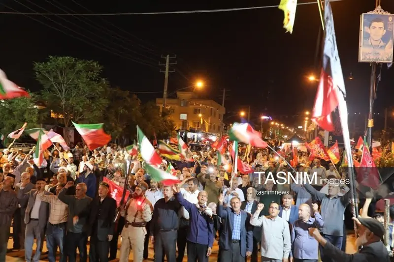 طنین اللهاکبر در شب 169 یاسوج؛ حماسهای که خاموشی ندارد تصاویر - تسنیم