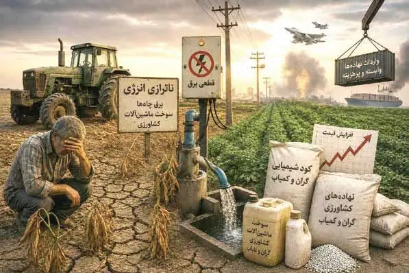 فشار توأمان جنگ و حکمرانی ناعادلانه با کشاورزان چه میکند؟