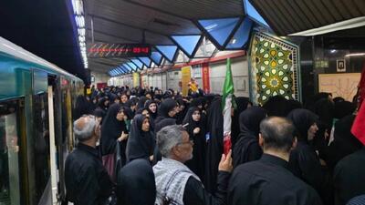  تمهیدات ویژه مترو برای مراسم چهلم آقای شهید