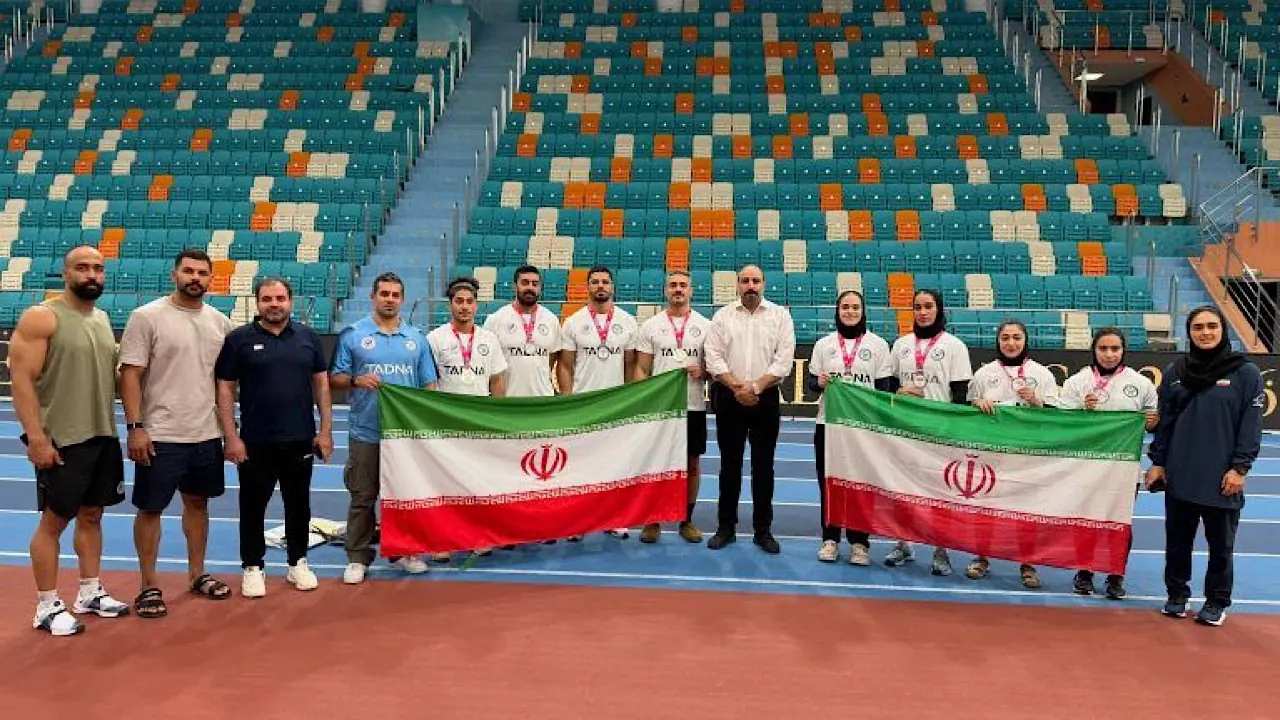 نایب قهرمانی تیم ملی فانکشنال فیتنس ایران در آسیا