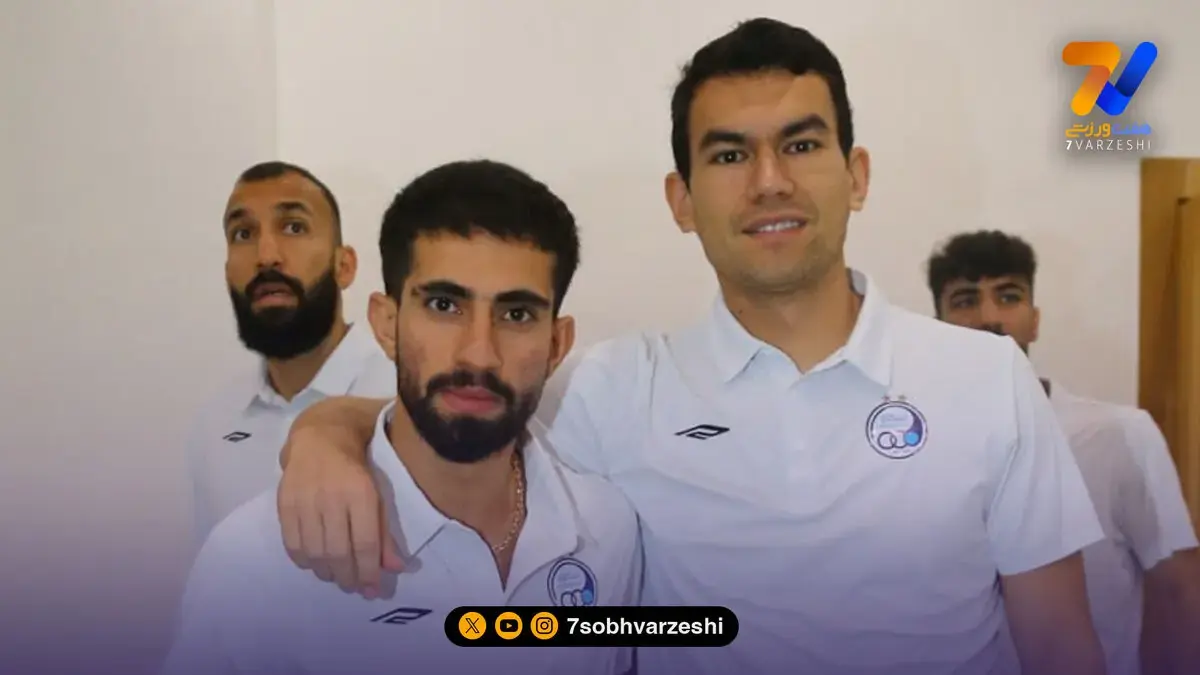 استقلالیها در مسیر ورزشگاه شهید وطنی +عکس