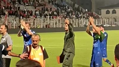 دستور روزبه چشمی به بازیکنان استقلال؛ به هواداران نساجی احترام بگذارید