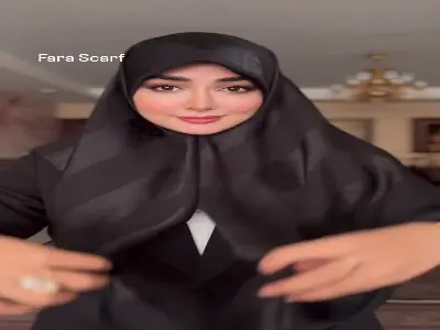 یک روش ساده برای بستن روسری | آخرین خبر