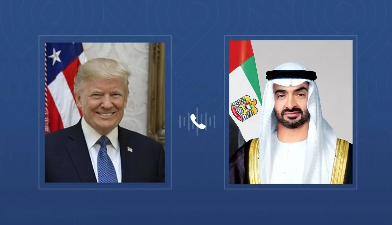 گفتوگوی تلفنی بن زاید و ترامپ در مورد تحولات منطقه غرب آسیا | آخرین خبر