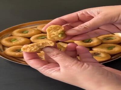  شیرینی نخود چی خوشمزه و ساده | آخرین خبر