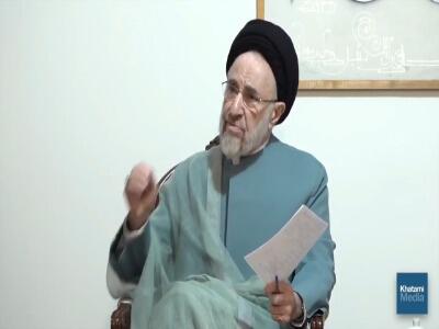 سیدمحمد خاتمی: بعضیها میگویند ما حیاتمان در جنگ است | آخرین خبر
