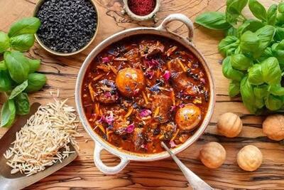 خورشت خلال اصیل کرمانشاهی