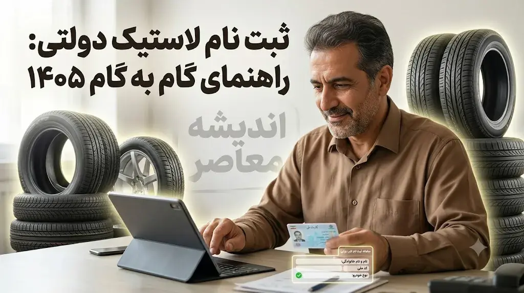 ثبت نام لاستیک دولتی کویر ۱۴۰۵