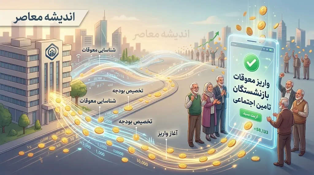 واریز معوقات بازنشستگان تامین اجتماعی ۱۴۰۵