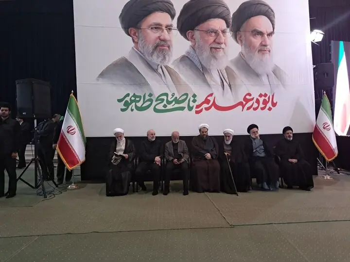 برگزاری مراسم چهلم رهبر شهید ایران در مصلای تهران