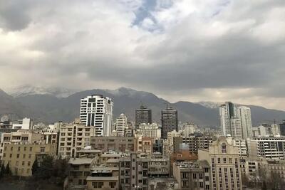 کاهش دمای تهران از جمعه