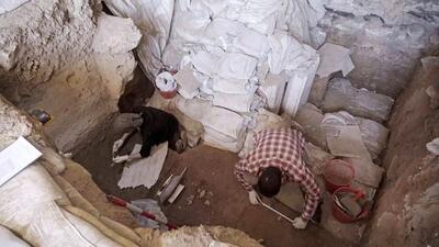 کاوشهای باستانشناسی در غار قلعهکرد آغاز شد