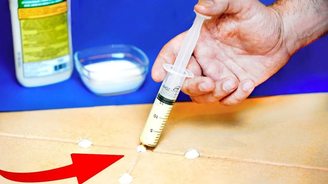 تعمیر کاشی و سرامیک لق شده با چسب بدون کندن و تخریب
