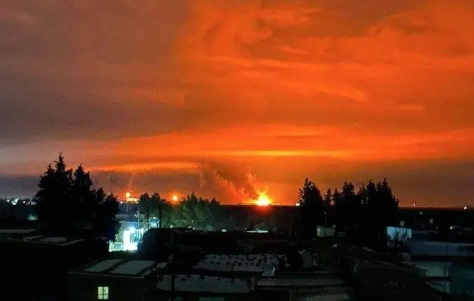 حمله جنگندههای ارتش اسرائیل به فرودگاه ادلب سوریه