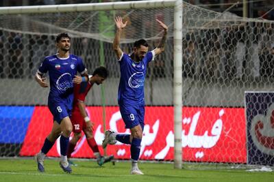 تصاویر؛ حرکت بعد از شادی گل آزادی به نساجی را کسی ندید!