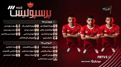  بازیکنان ورودی و خروجی پرسپولیس در نقل و انتقالات لیگ برتر 06-1405