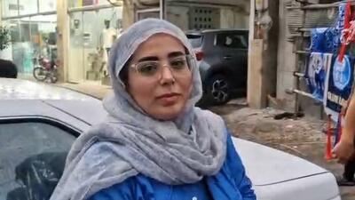 گفت و گو با هواداران استقلال قبل از بازی با نساجی