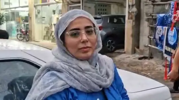 گفت و گو با هواداران استقلال قبل از بازی با نساجی
