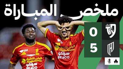 خلاصه بازی الطائی 0-5 القادسیه عربستان