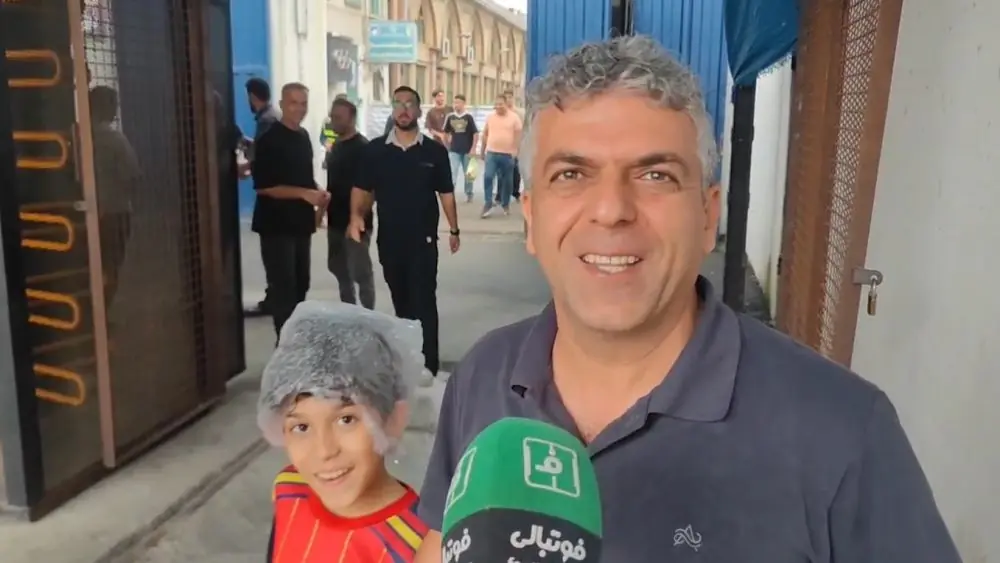 گفت و گو با هواداران نساجی و استقلال پیش از بازی دو تیم