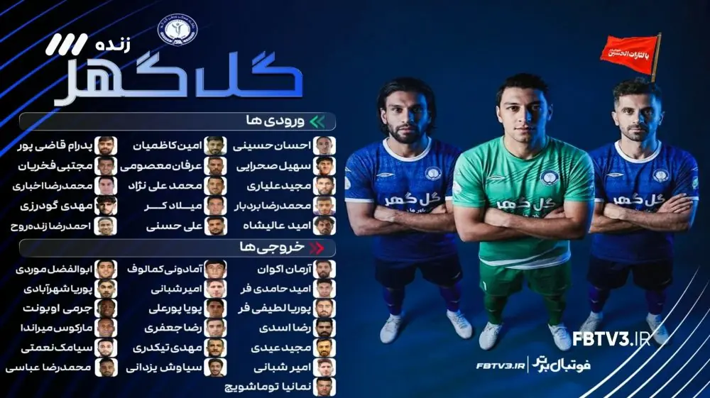  وضعیت عجیب و باورنکردنی بازیکنان ورودی و خروجی گل گهر در نقل و انتقالات