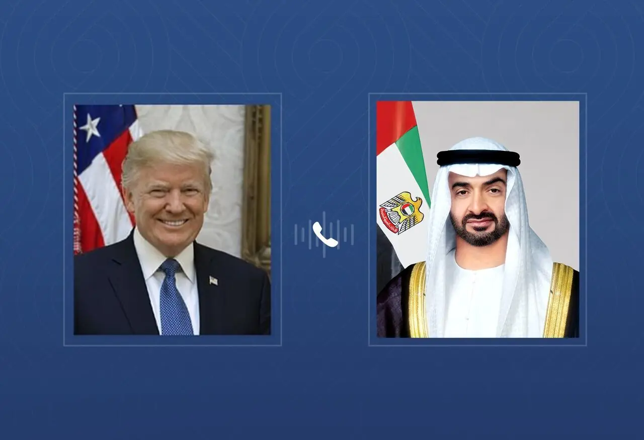 گفتوگوی بن زاید و ترامپ درباره تحولات منطقه و امنیت تنگه هرمز
