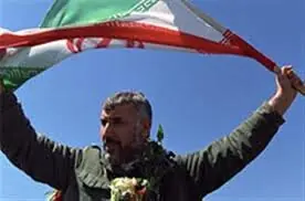 لحظه دیدنی آزادی خلبان حسین لشگری + فیلم